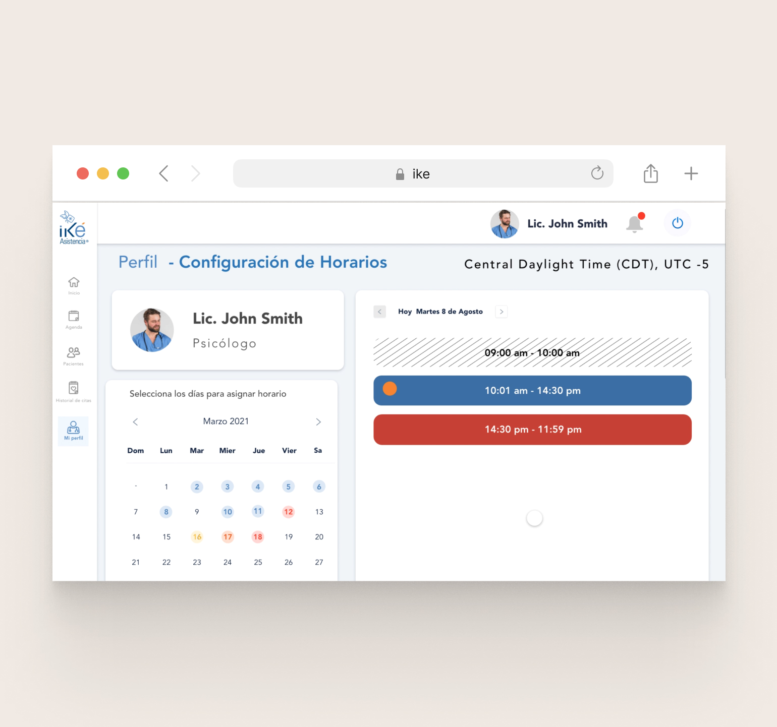 experiencia de usuario